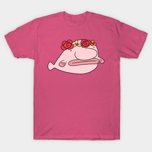 Flower Crown Blobfish T-Shirt